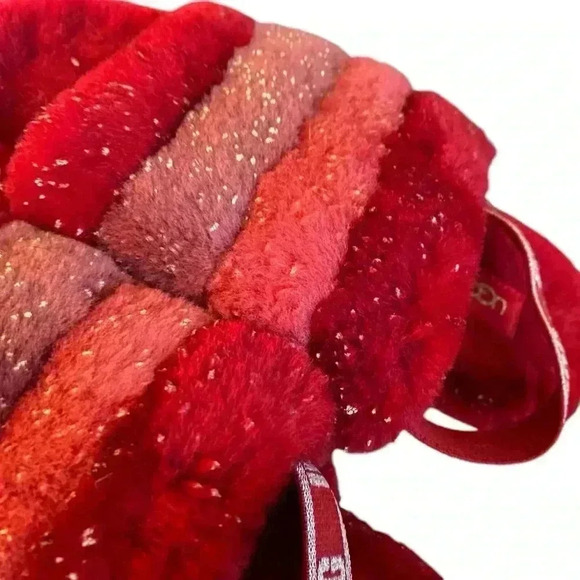 UGG Fluff-Yeah Metallic Sparkle Multi - Picture 6 of 8